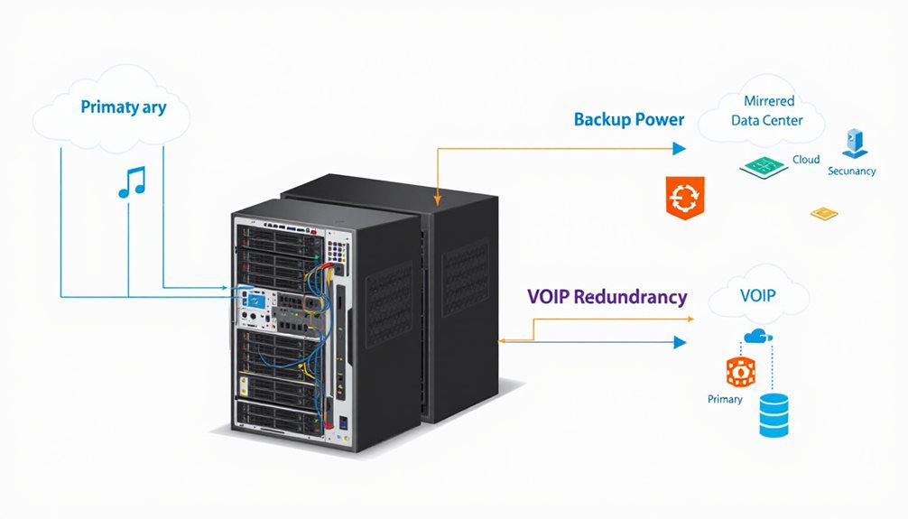 redundant voip communication systems