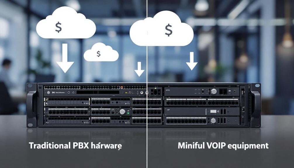 scalable cost saving voip infrastructure